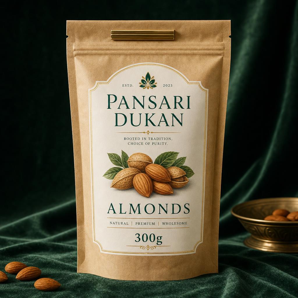 Pansari Dukan Almonds 300g pack