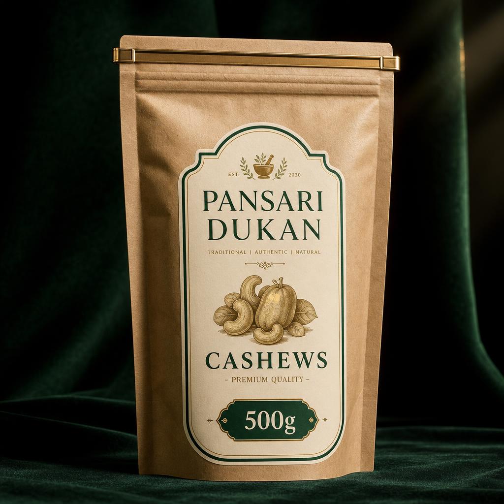 Pansari Dukan Cashews 500g pack