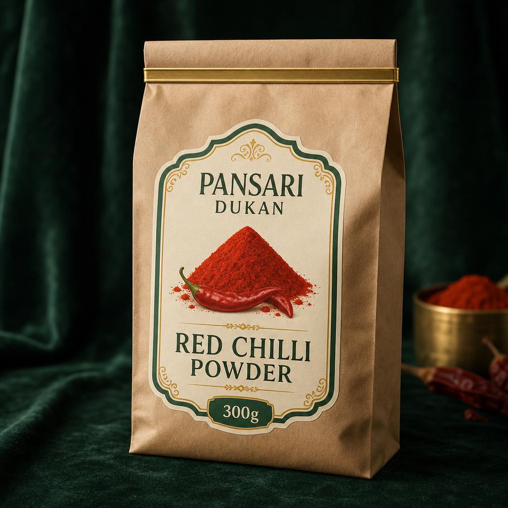 Pansari Dukan Red Chilli Powder 300g pack
