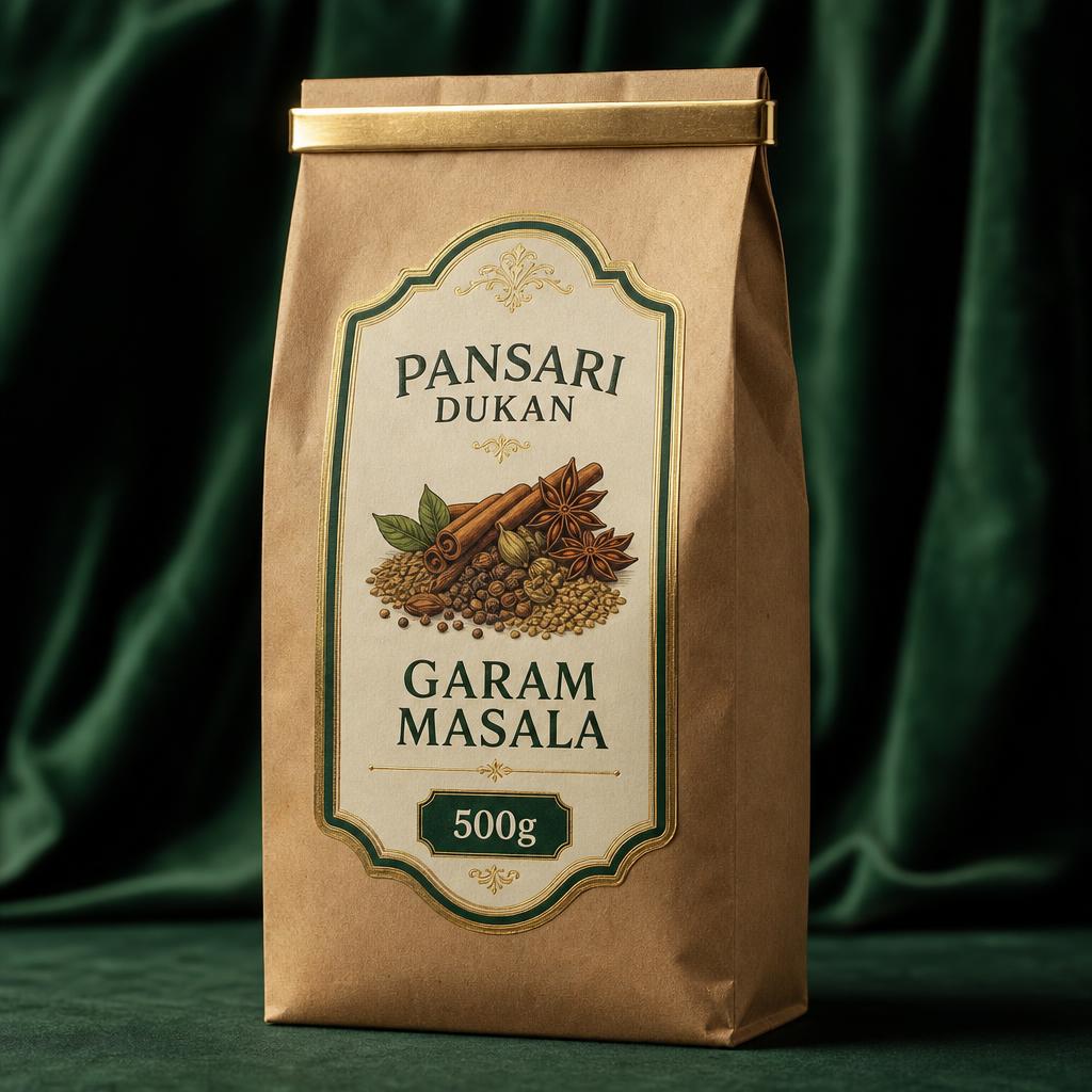 Pansari Dukan Garam Masala 500g pack
